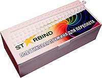 Пластиковые пружины для переплета STARBIND 14 мм белые /100шт./