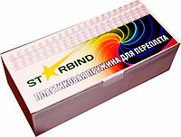Пластиковые пружины для переплета STARBIND 20 мм прозрачные /100шт./