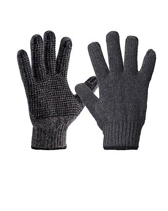 Перчатки ПШ с ПВХ арт.103 р.9 шерсть 30% акрил 70% 7 класс ручной оверлок, фото 2