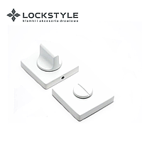 Фиксатор SYSTEM WC SQ AL315 белый матовый