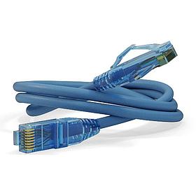 Кабель Hyperline PC-LPM-UTP-RJ45-RJ45-C6-2M-LSZH-BL Патч-корд U/UTP, Cat.6 (100% Fluke Component Tested),