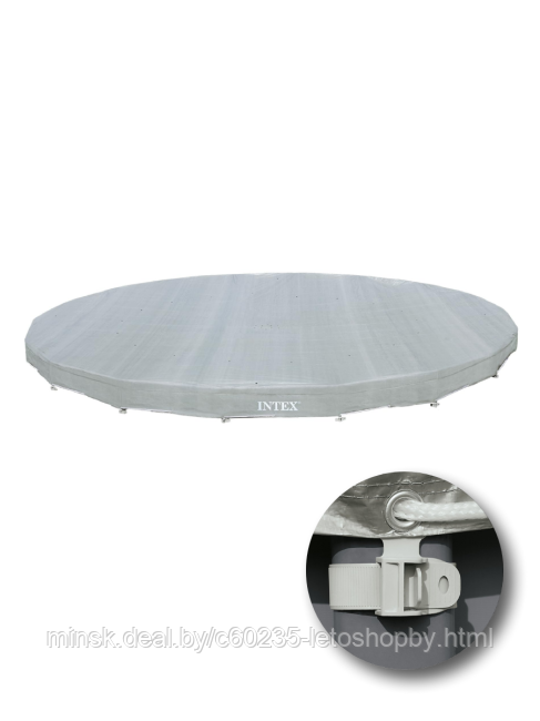 Тент Intex 28040 для каркасных бассейнов d-488 см