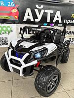 Детский электромобиль Baby Driver F222 4WD (белый) Buggy Полноприводный Двухместный