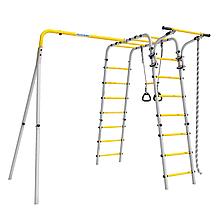 Дачный комплекс Весёлая лужайка-2 (без качелей) Romana R 103.25.04 (серый/жёлтый)