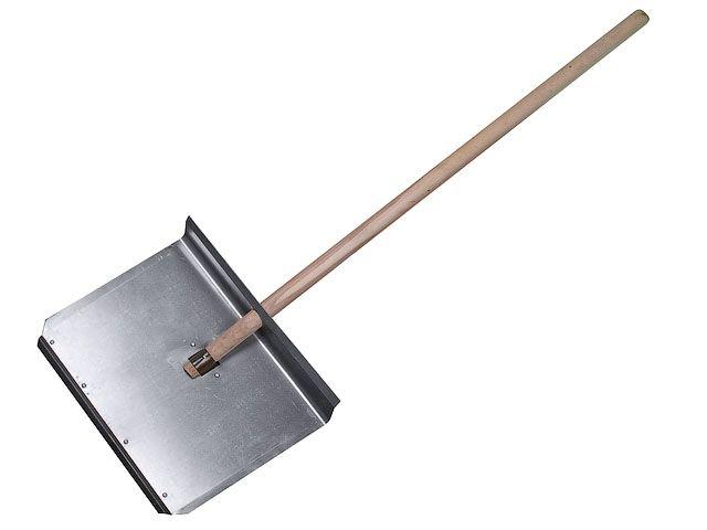 Лопата снеговая 350х570 тротуарная (алюм. с дер.черенком) STARTUL (ST9069-2) (черенок 1й сорт)