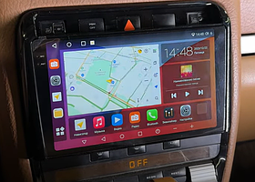 Штатная магнитола Parafar для Porsche Cayenne (2002-2010) на Android 13 (8/256Gb + 4G)