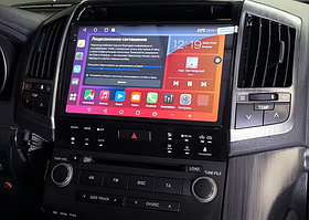 Штатная магнитола Parafar для Toyota Land Cruiser 200 2007-2015 на Android 13 8/128gb+4G модем