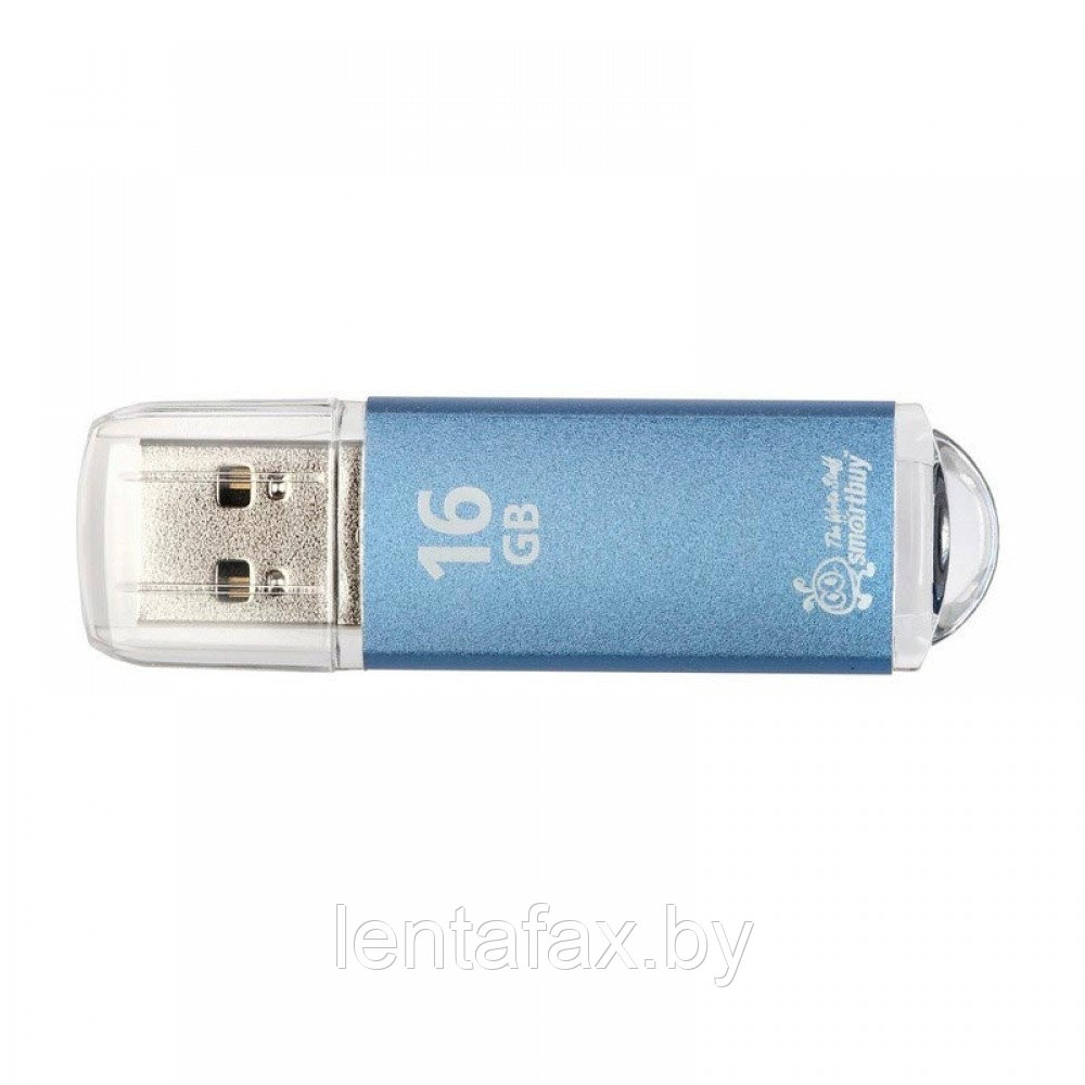 Флеш-накопитель Smart Buy "V-Cut" 16GB, USB 2.0, синий. Цена без учета НДС 20%