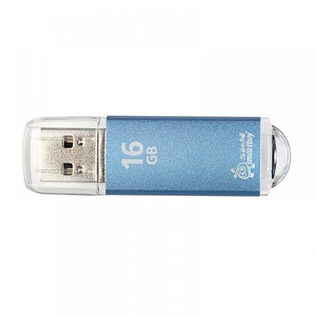Флеш-накопитель Smart Buy "V-Cut" 16GB, USB 2.0, синий. Цена без учета НДС 20%