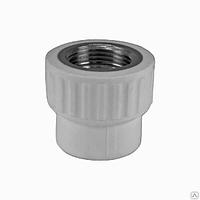 Муфта переходная с внутренней резьбой 20 x 1/2" (150/30) (Valfex) СЕРАЯ
