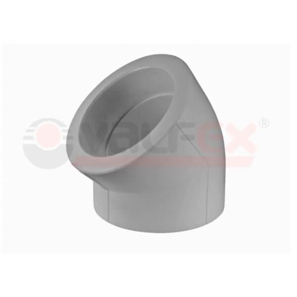 Угол 45гр. x 32 (150/25) (Valfex) СЕРЫЙ