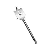 СВЕРЛА ПО ДЕРЕВУ ПЕРОВЫЕ, ШЕСТИГРАННЫЙ ХВОС 40х152//VERTEXTOOLS