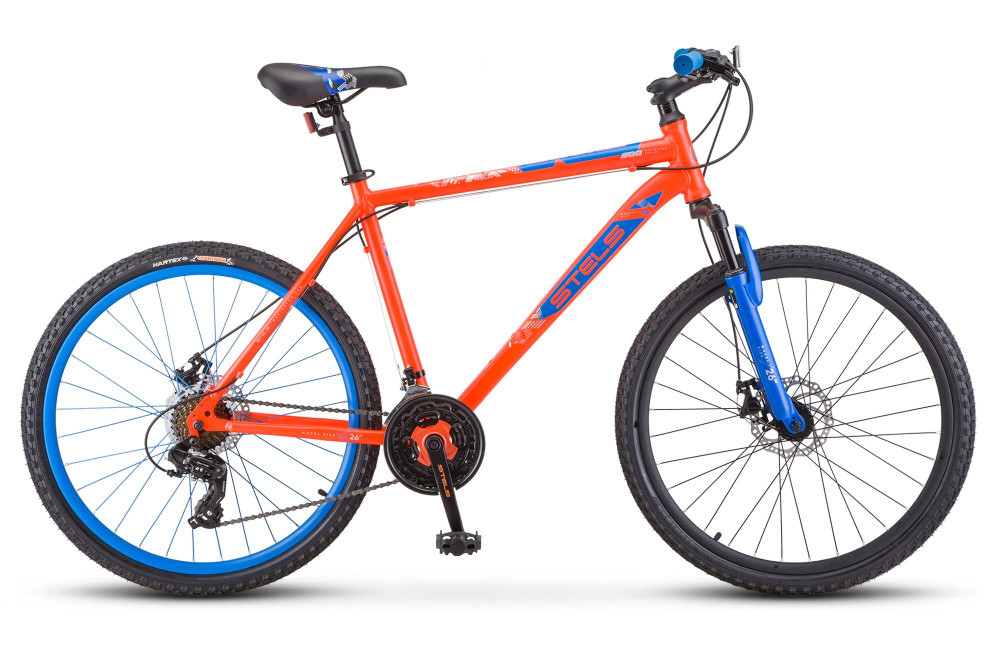 Велосипед Stels Navigator 500 MD 26" V020 (Красно-синий)