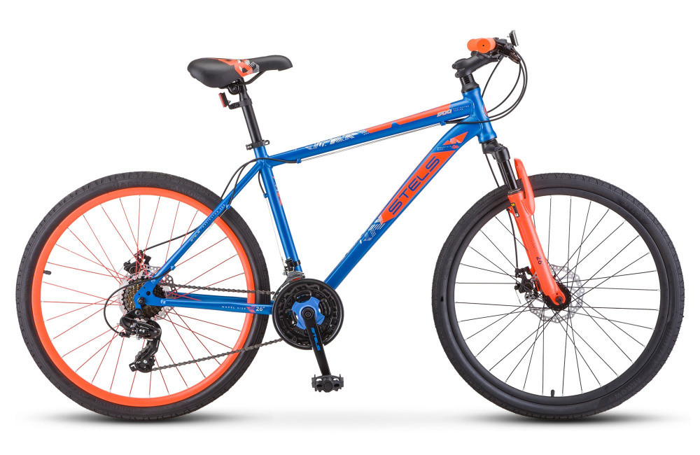 ВЕЛОСИПЕД STELS NAVIGATOR 500 D 26 F020 (Сине-красный)