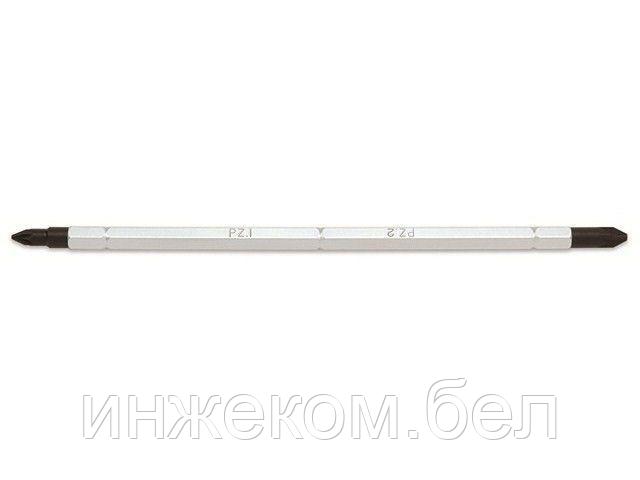 Насадка двухсторонняя PZ1хPZ2 175мм TOPTUL