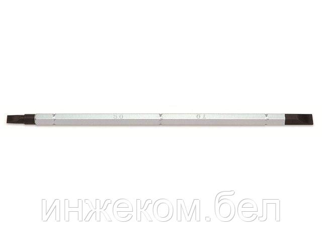 Насадка двухсторонняя шлиц. 5х7мм 175мм TOPTUL