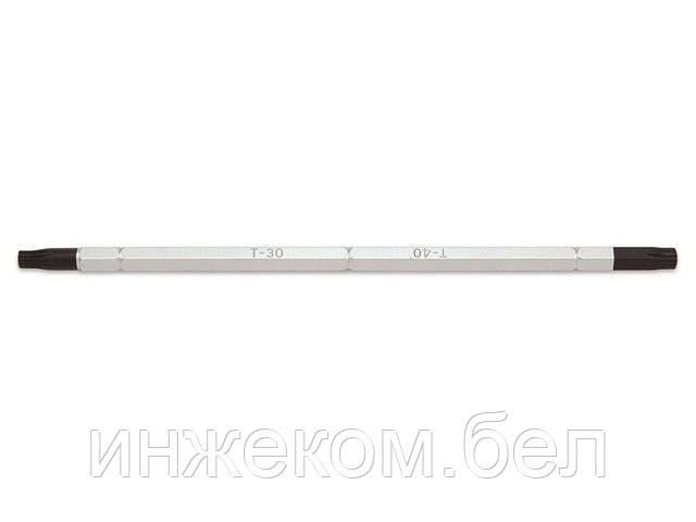 Насадка двухсторонняя TORX T30хT40 175мм TOPTUL