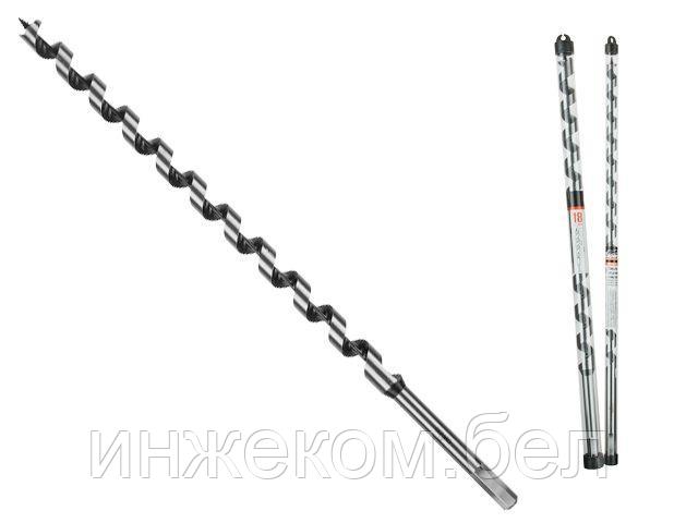 Сверло по дереву спиральное 32х460мм GEPARD (GP0546-32) (шнековое, винтовое, спираль Левиса)