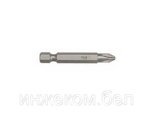 Насадка крестообразная PH2 50мм GEPARD (GP3700-50) (бита Phillips сталь S2 магнитная)