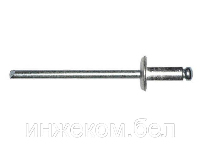 Заклепка вытяжная 4.8х12 мм сталь/сталь, цинк (5000 шт в коробе) STARFIX