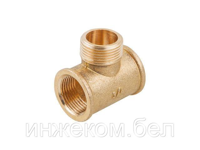 Тройник 1/2" вн.-нар.-вн., Цветлит (ЦРБ0016)