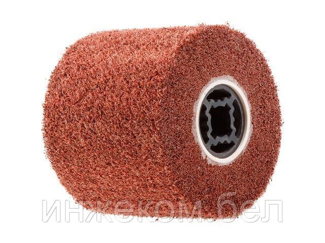 Щетка нейлоновая 120х100 мм P80 WORTEX для WS 1012 S (диаметр 120 мм, ширина 100 мм, посадочный диаметр 19 мм,