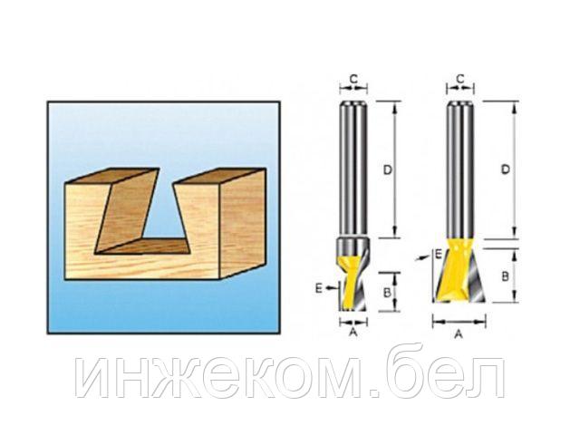 Фреза лас/хв14,28х12,7х8х32х2Т MAKITA
