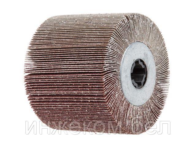 Круг лепестковый 100х120 мм P80 WORTEX для WS 1012 S (диаметр 120 мм, ширина 100 мм, посадочный диаметр 19 мм,