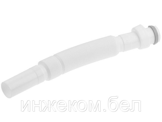 Гибкая труба с гайкой 1 1/4"х32 с конусной прокладкой, 800мм, AV Engineering