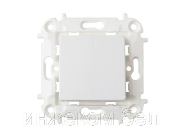 Выключатель 1 клав. (cкрытый, 10А) белый, Мастер, BYLECTRICA