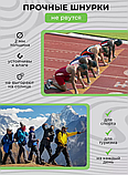 Шнурки автоматические с фиксатором 1 пара, Sport черные, фото 2