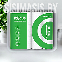 Туалетная бумага "Focus Economic Choice", 2сл./12 рул.