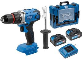 Аккум. дрель-шуруповерт BULL SR 1802 Xcase, XLTpro, БЕСЩЕТ., 18 В, 80 Н*м, 2*4 А*ч, БЗП 13 мм (шурупы до 10