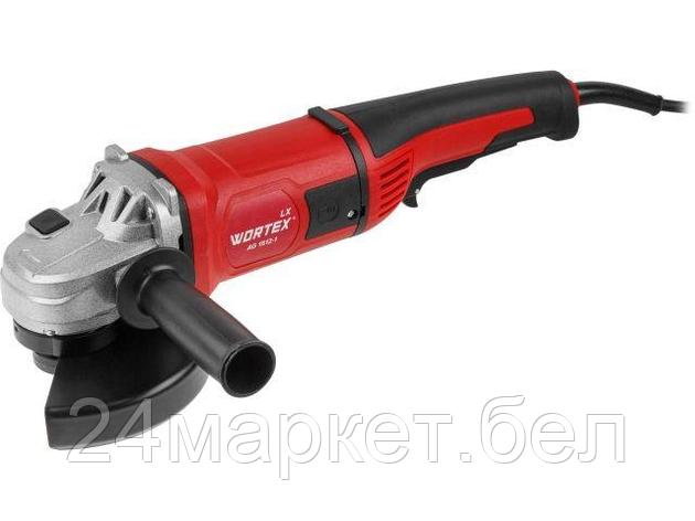 Одноручная углошлифмашина WORTEX LX AG 1512-1 в кор. (1200 Вт, 10 000 об/мин) 1333548, фото 2
