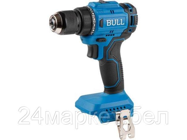 Аккум. дрель-шуруповерт BULL SR 1803 в кор. БЕСЩЕТ., SOLO, 18 В, 45 Н*м, БЗП 10 мм (шурупы до 10 мм) 1329672, фото 2