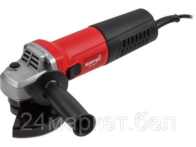 Одноручная углошлифмашина WORTEX LX AG 1207-7 в кор. 750 Вт, 125 мм, 11 000 об/мин. (шариковый подшипник,