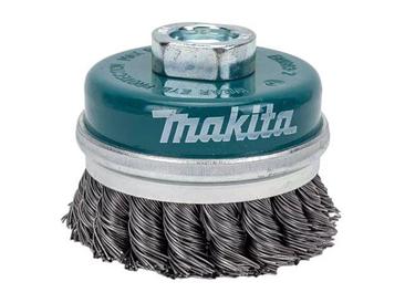 Щетка д/шлиф.маш. проволочная чашечная 100 мм MAKITA (для УШМ, d100 мм, толщ. проволоки 0.5 мм, пучки, нерж.,