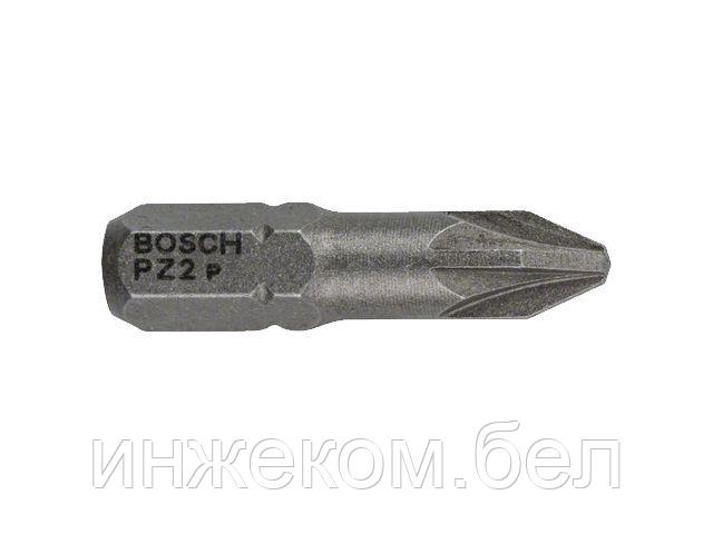 Насадка (бита) крестообразная PZ2 25 мм BOSCH Extra Hart ( посадочн. шестигранник 1/4 ")