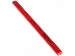 Карандаш столярный KOH-I-NOOR, грифель 5,0х2,0мм, корпус красный, 153600200177