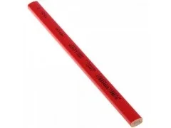 Карандаш столярный KOH-I-NOOR, грифель 5,0х2,0мм, корпус красный, 153600200177