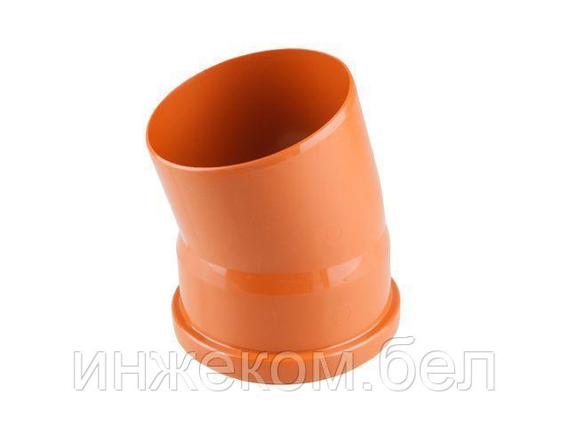 Колено НК 110х45 РТП (Угол для наружной канализации) (РосТурПласт)