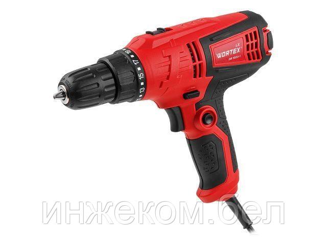 Дрель-шуруповерт WORTEX LX DR 1023-1 в кор. 280 Вт, 28 Нм, 2 скор., быстрозажимной патрон: 10 мм (Шнур 4 мм,