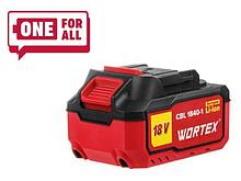 Аккумулятор WORTEX CBL 1840-1 18.0 В, 4.0 А*ч, Li-Ion ALL1 XLT (18.0 В, 4.0 А*ч, индикатор заряда,