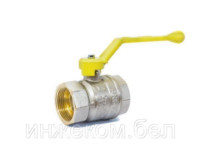 Кран шаровый 1" вн.-вн. ручка (ГАЗ) PN40, LD