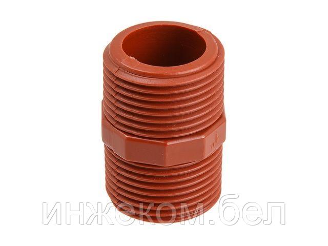 Ниппель ПП 1" нар.-нар. кор., AV Engineering (для 5 к.с.)