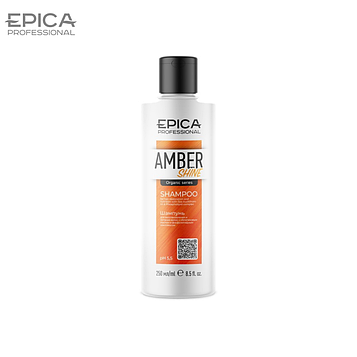 Шампунь питательный Epica Professional AMBER SHINE Organic 250мл