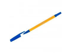 Ручка шариковая OfficeSpace "907 Orange" синяя, 1,0мм, желтый корпус BP_15132