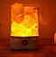 Соляной ионизирующий светильник-ночник с розовой гималайской солью Crystal Salt Lamp 0,7 кг, фото 8