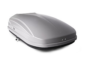 Автобокс MaxBox PRO 430 (малый) (136x96x42см) двухсторонний, серый