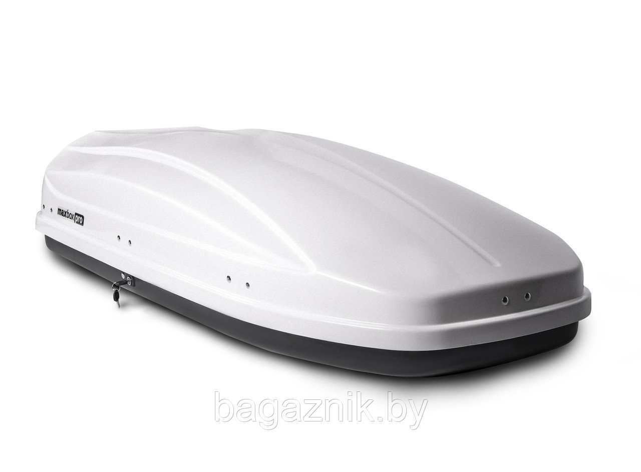 Автобокс MaxBox PRO 460 (средний) (175х84х42см) двухсторонний, белый
